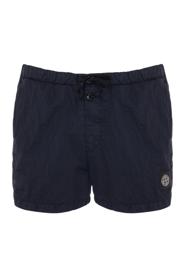 Stone Island man men's beach shorts made of polyamide, blue buy with prices and photos 178481 - photo 1