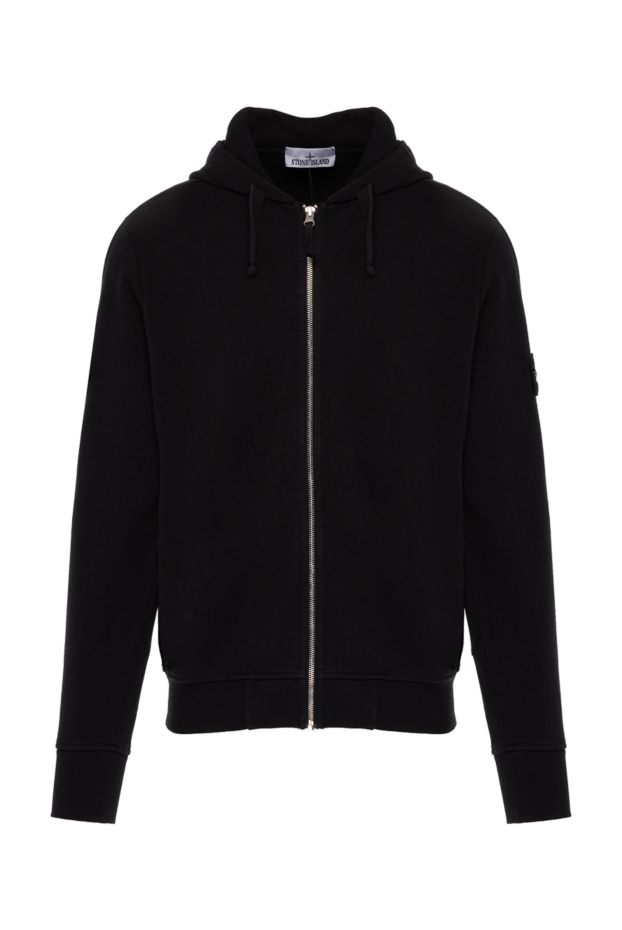 Stone Island man men's black cotton sports jacket buy with prices and photos 178505 - photo 1