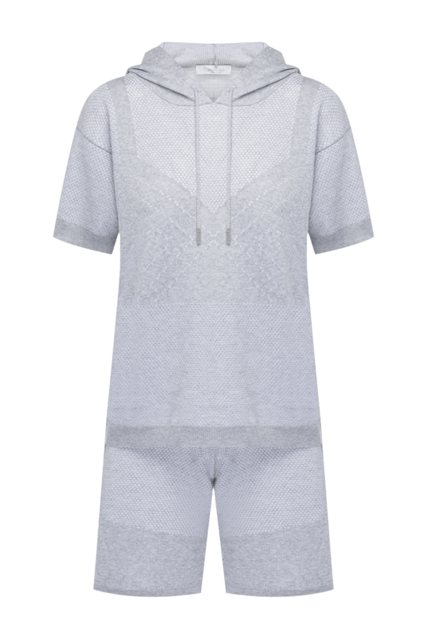 Panicale women's suit with shorts gray 178536 - photo 1