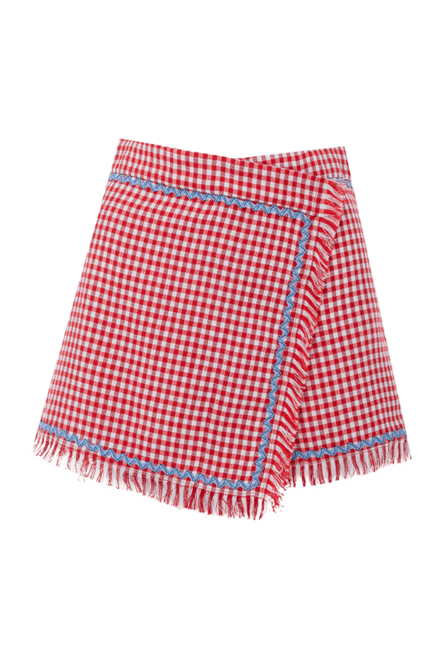 MSGM женские шорты женские красные купить с ценами и фото 178559 - фото 1