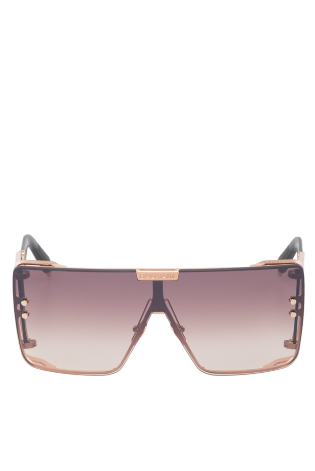 Balmain мужские очки солнцезащитные розовые мужские из металла купить с ценами и фото 178628 - фото 1