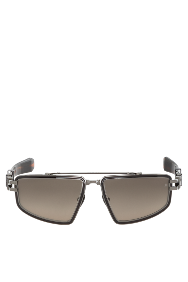 Balmain чоловічі окуляри з металу та пластику коричневі чоловічі купити фото з цінами 178634 - фото 1