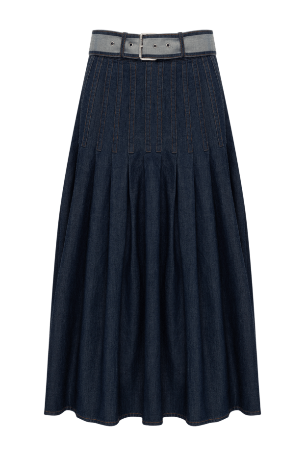 Dior blue cotton denim skirt for women 178652 - photo 1