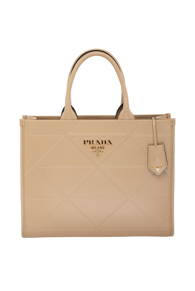 Prada woman beige women's genuine leather bag buy with prices and photos 178669 - photo 1