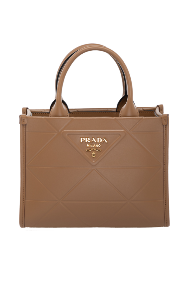 Prada woman brown women's genuine leather bag buy with prices and photos 178672 - photo 1