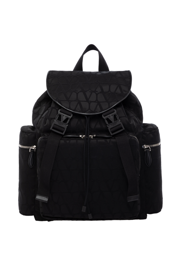 Valentino man black men's backpack made of polyester and cotton buy with prices and photos 178727 - photo 1