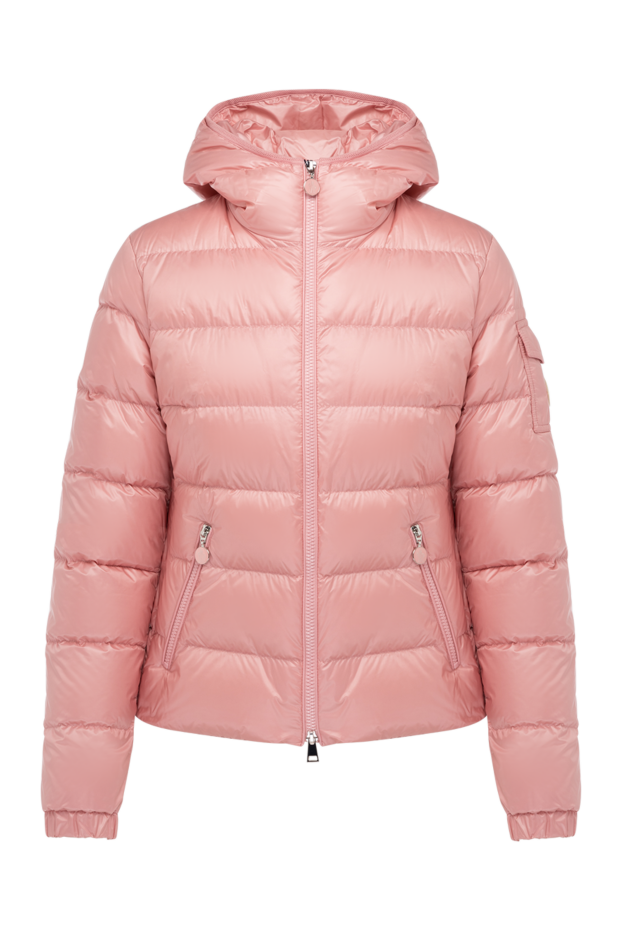 Moncler женские куртка из полиамида женская розовая купить с ценами и фото 178741 - фото 1