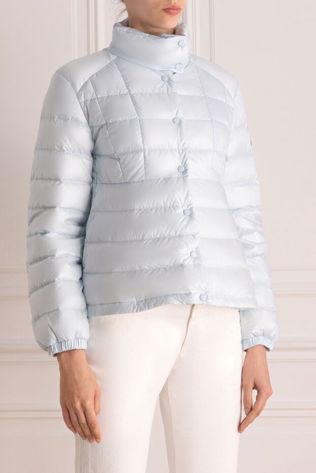 Moncler women's blue polyamide jacket 178742 - photo 3