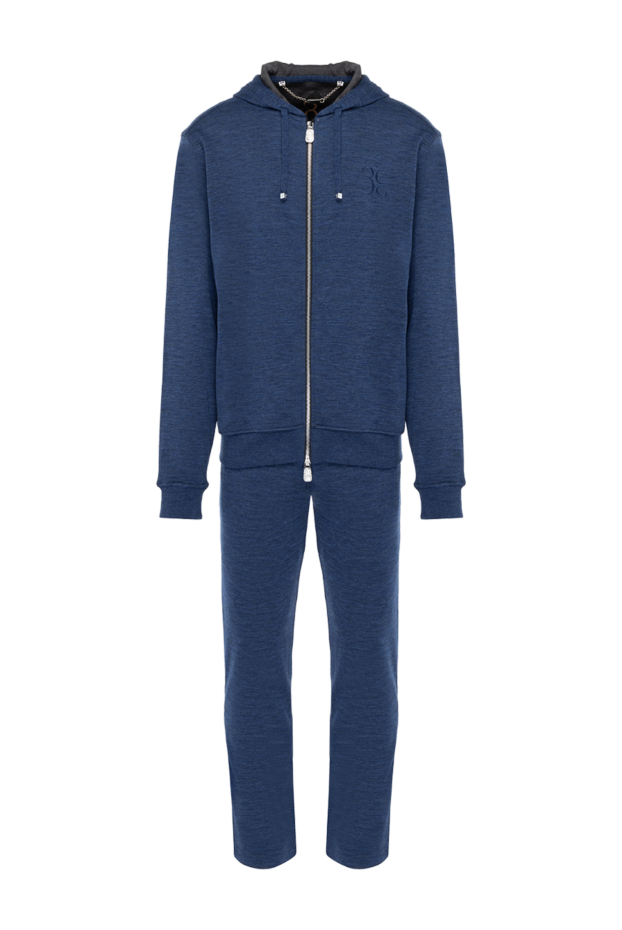 Billionaire man men's blue walking suit made of cashmere and silk buy with prices and photos 178788 - photo 1