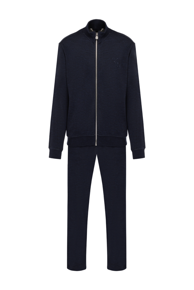 Billionaire man men's blue walking suit made of cashmere and silk buy with prices and photos 178789 - photo 1
