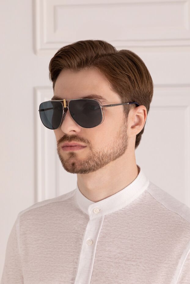 Chopard double-bridge glasses with gold accents in a classic style 178805 - photo 2