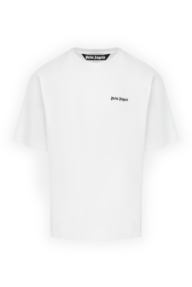 Palm Angels man white cotton t-shirt for men buy with prices and photos 178816 - photo 1