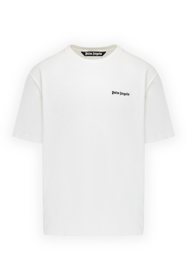 Palm Angels man white cotton t-shirt for men buy with prices and photos 178817 - photo 1