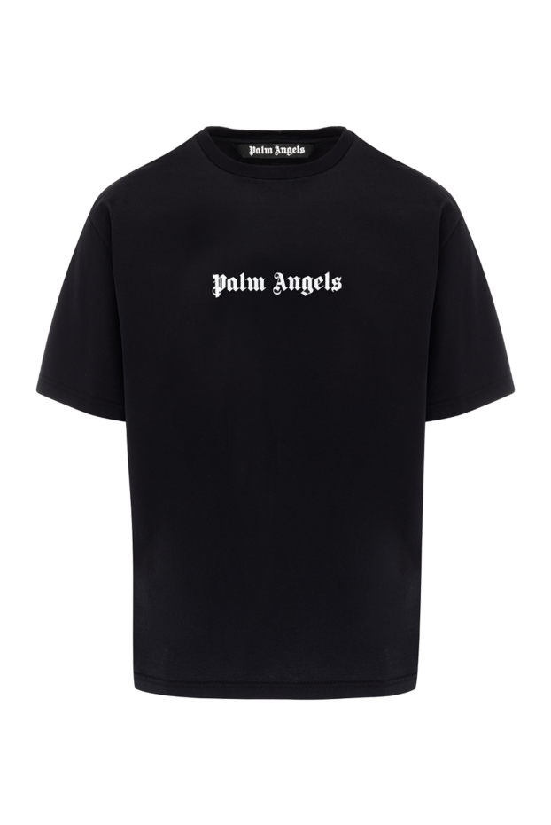 Palm Angels man men's black cotton t-shirt buy with prices and photos 178818 - photo 1