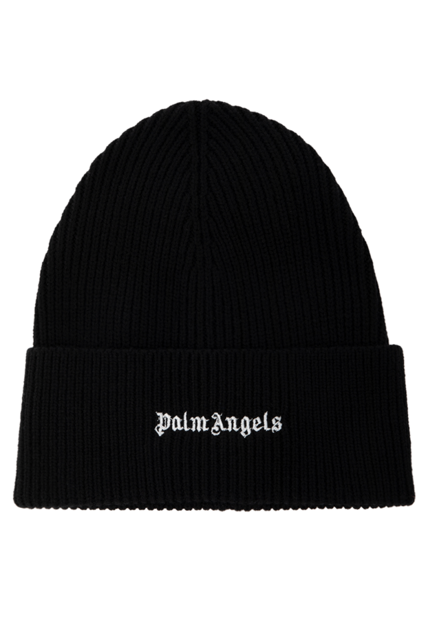 Palm Angels man black men's hat made of wool and acrylic buy with prices and photos 178828 - photo 1