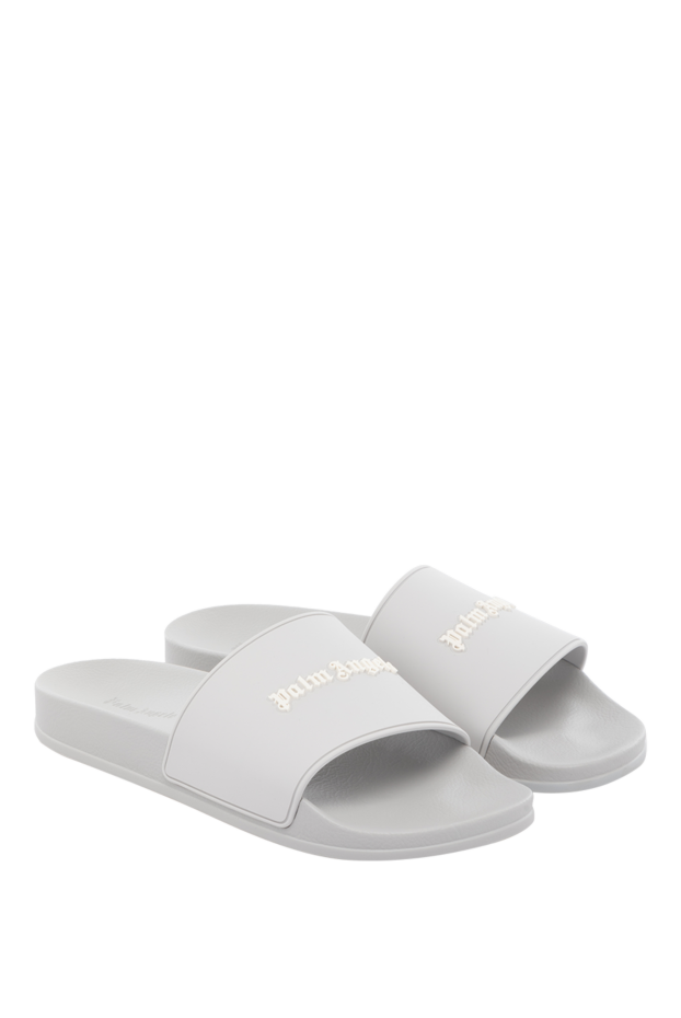 Palm Angels flip flops with gray black men's 178836 - photo 3