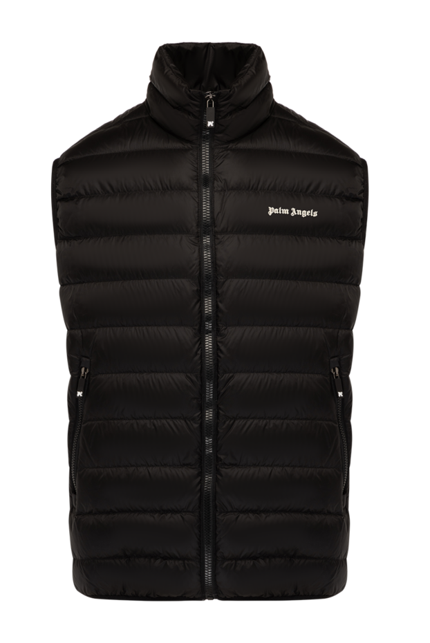 Palm Angels man black men's vest made of polyamide buy with prices and photos 178840 - photo 1