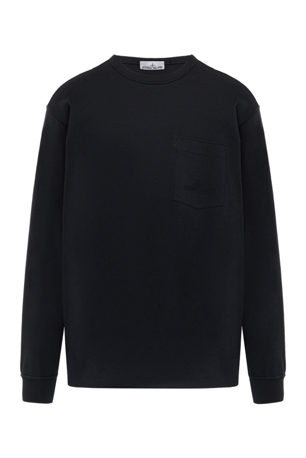 Stone Island man blue cotton sweatshirt for men buy with prices and photos 178852 - photo 1