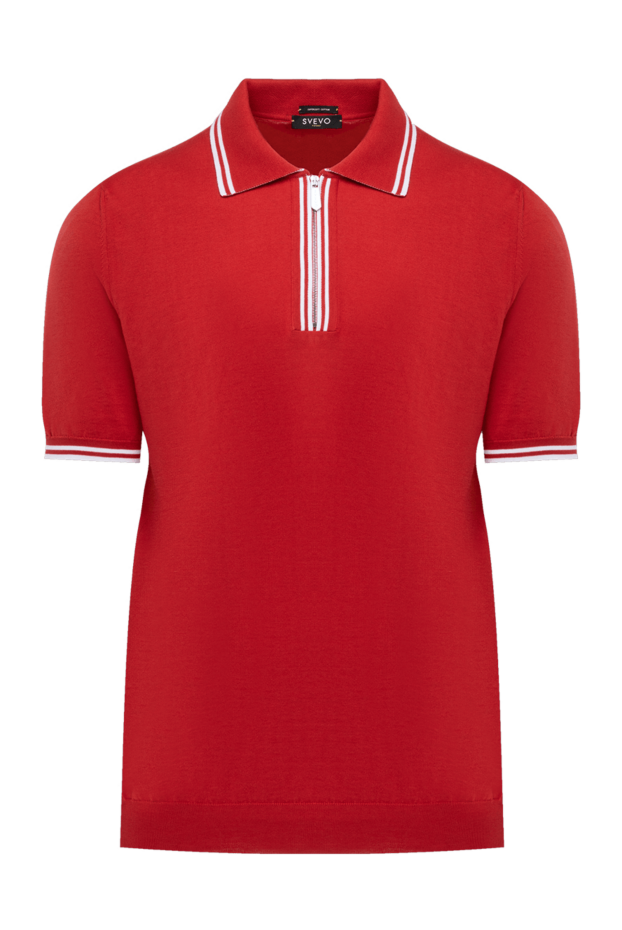 Svevo man men's red cotton polo buy with prices and photos 178878 - photo 1