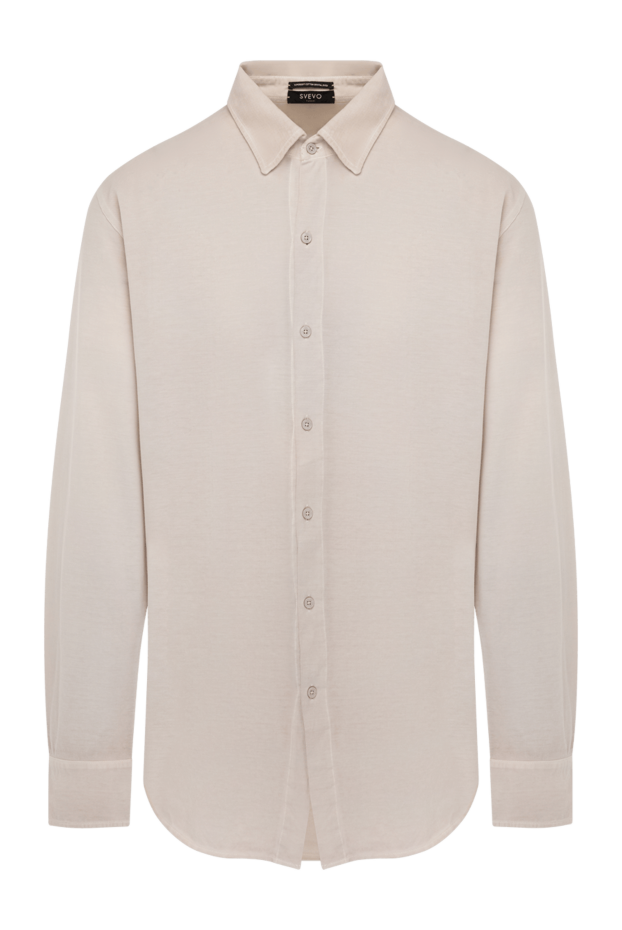 Svevo man men's beige cotton shirt buy with prices and photos 178953 - photo 1