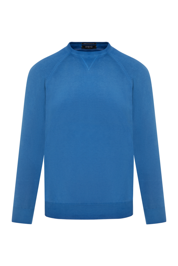 Svevo blue long sleeve jumper for men 178960 - photo 1