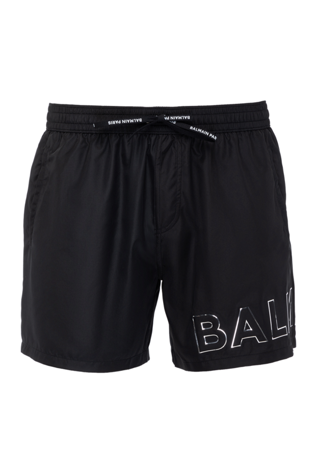 Balmain man black men's beach shorts made of polyester buy with prices and photos 178999 - photo 1