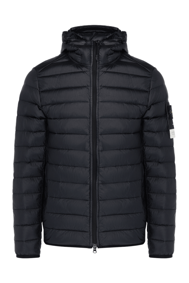 Stone Island man men's blue jacket made of polyamide buy with prices and photos 179055 - photo 1