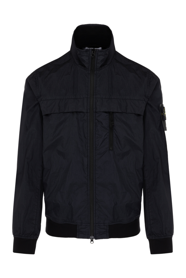 Stone Island man men's blue jacket made of polyamide buy with prices and photos 179057 - photo 1