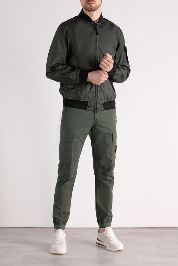Stone Island man green men's jacket made of polyamide buy with prices and photos 179060 - photo 2