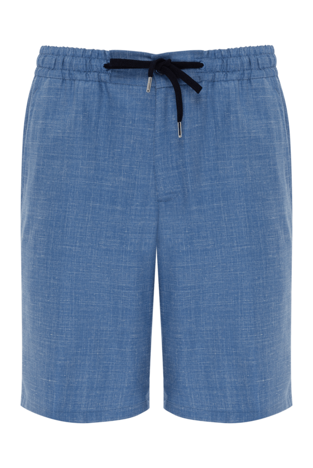 Cesare di Napoli мужские шорты мужские голубые купить с ценами и фото 179080 - фото 1