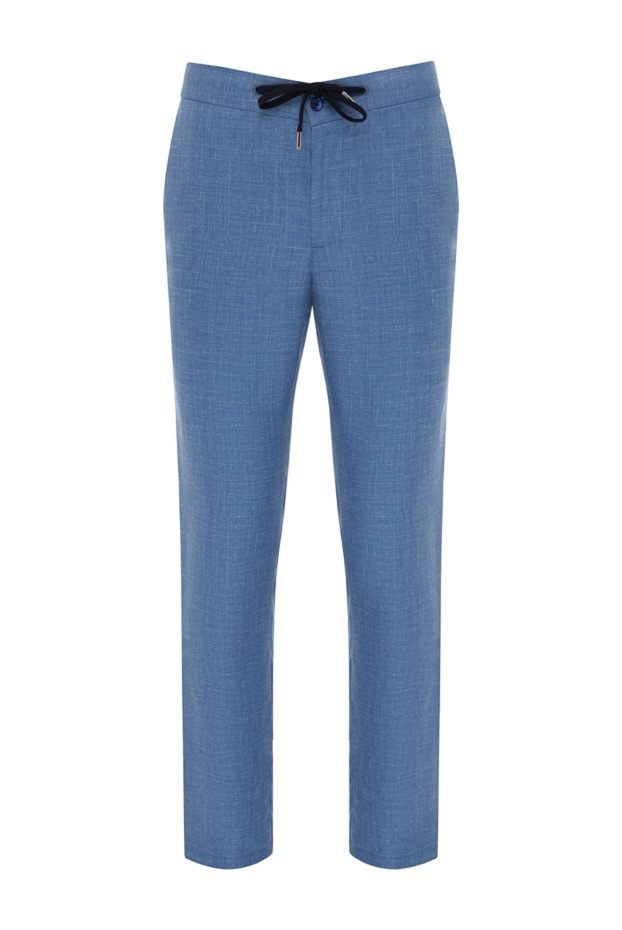 Cesare di Napoli man men's blue trousers buy with prices and photos 179082 - photo 1