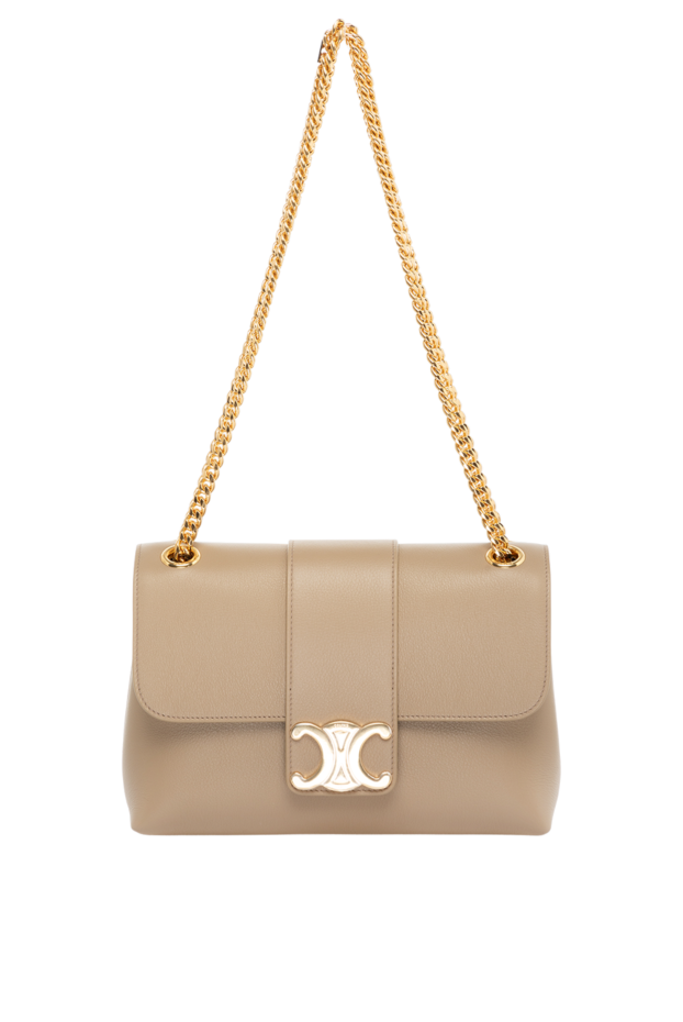 Celine woman women's bag, beige, made of genuine leather buy with prices and photos 179159 - photo 1