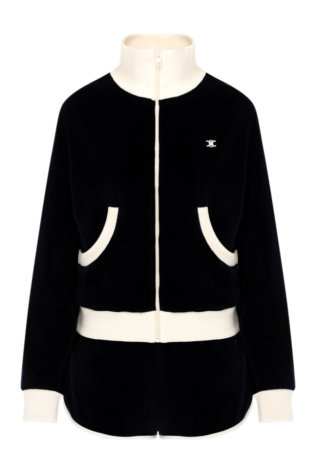 Celine woman women's black suit with shorts made of cotton and polyamide buy with prices and photos 179175 - photo 1