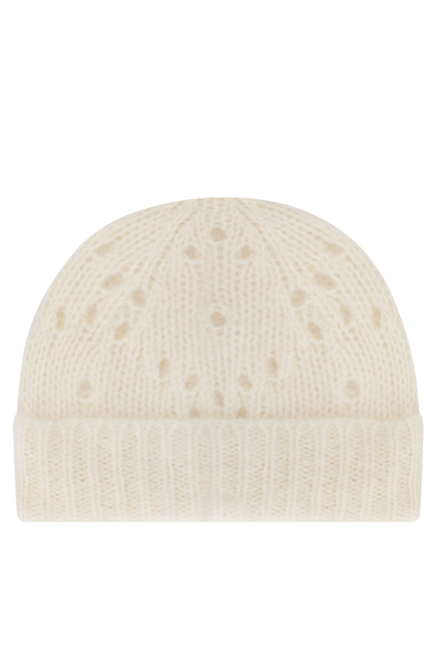 Celine woman women's white hat made of alpaca and polyamide buy with prices and photos 179180 - photo 1