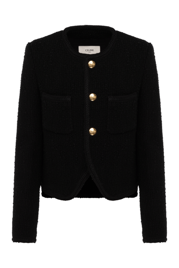 Celine woman women's black jacket buy with prices and photos 179186 - photo 1