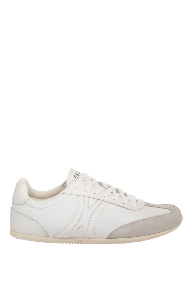 Celine woman white women's sneakers made of genuine leather buy with prices and photos 179192 - photo 1