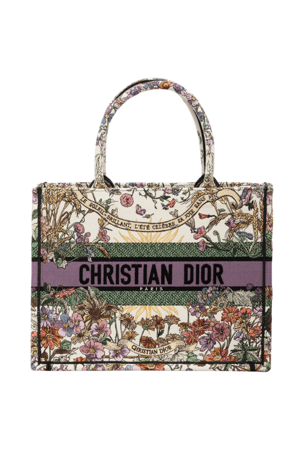 Dior woman women's purple textile bag buy with prices and photos 179193 - photo 1