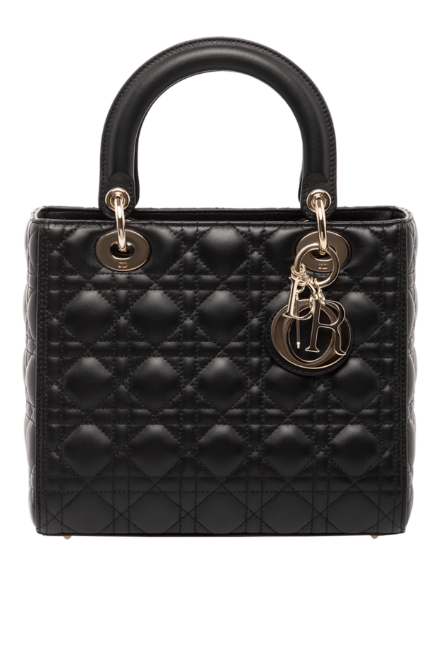 Dior woman black women's bag made of genuine leather buy with prices and photos 179198 - photo 1