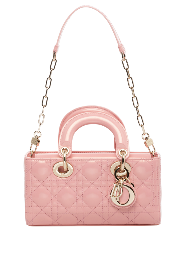 Dior woman women's pink calfskin bag buy with prices and photos 179199 - photo 1