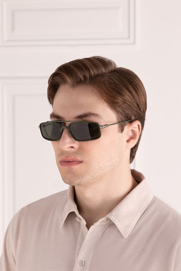 Chrome Hearts чоловічі окуляри сонцезахисні чоловічі чорні із металу купити фото з цінами 179209 - фото 2