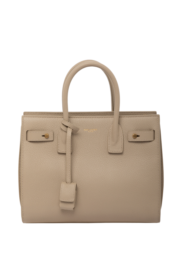 Saint Laurent woman women's bag, beige, made of genuine leather buy with prices and photos 179242 - photo 1