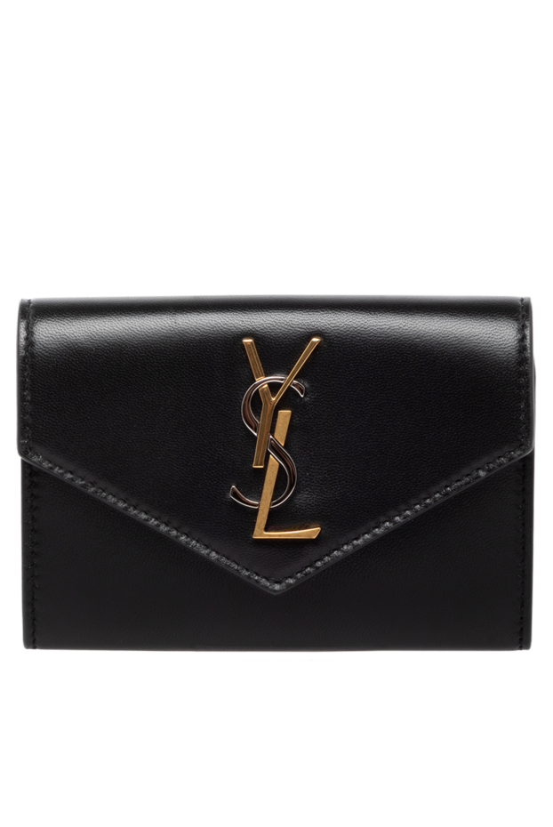 Saint Laurent woman women's black purse made of genuine leather buy with prices and photos 179251 - photo 1