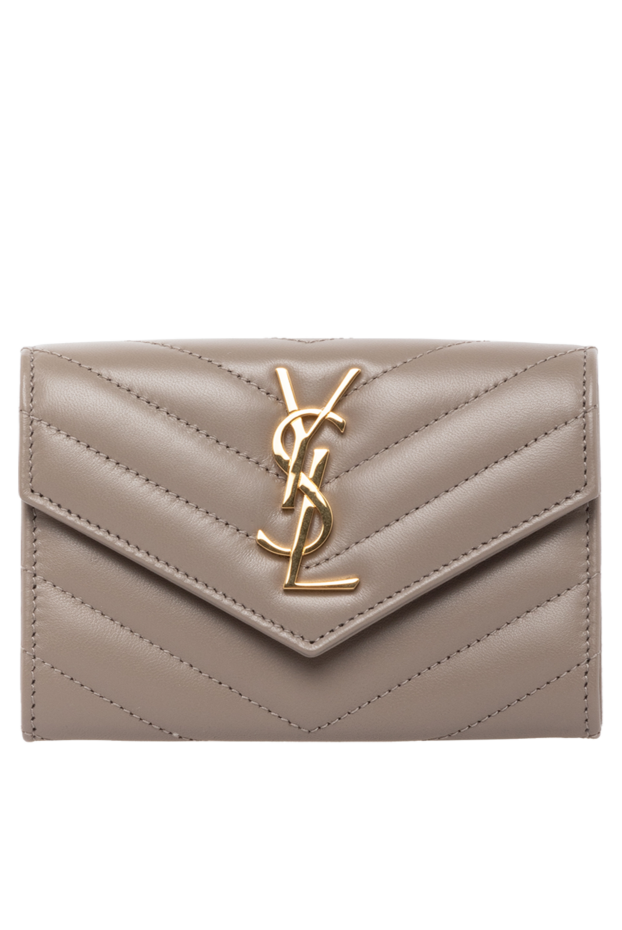 Saint Laurent woman women's purse, beige, made of genuine leather buy with prices and photos 179252 - photo 1