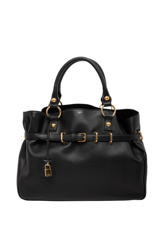 Celine woman women's bag, black, made of genuine leather buy with prices and photos 179263 - photo 1