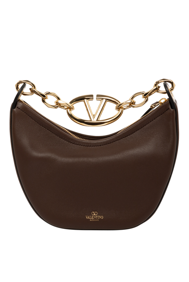 Valentino woman women's bag, brown, made of genuine leather buy with prices and photos 179274 - photo 1