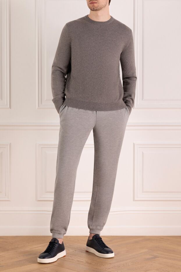 Loro Piana woman long sleeve men's gray cashmere jumper buy with prices and photos 179286 - photo 2