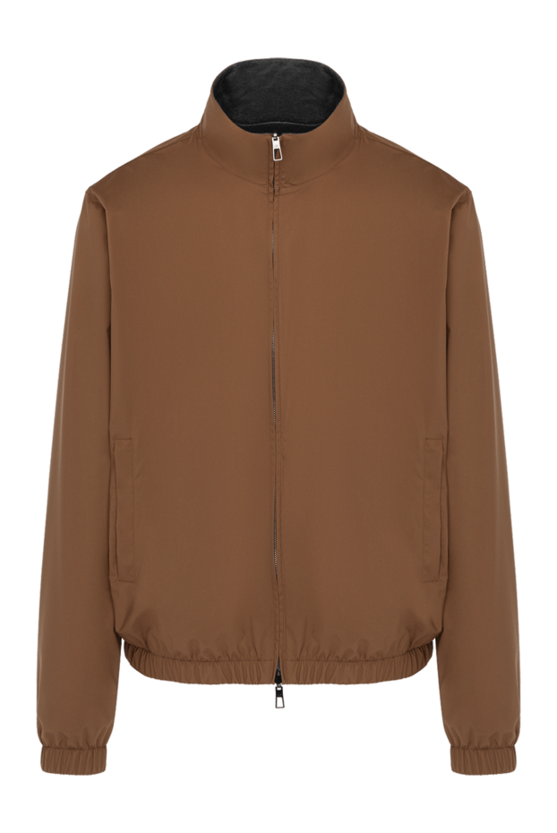 Loro Piana men's brown nylon jacket 179291 - photo 1