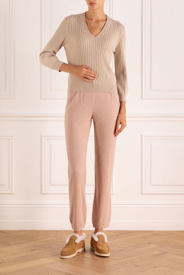 Loro Piana woman knitted trousers buy with prices and photos 179300 - photo 2