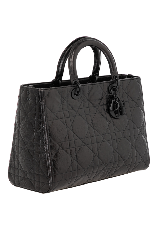 Dior женские сумка женская черная из телячьей кожи купить с ценами и фото 179316 - фото 2