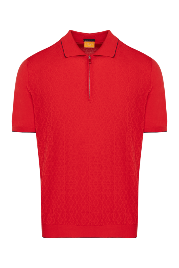 Svevo man men's red cotton polo buy with prices and photos 179403 - photo 1